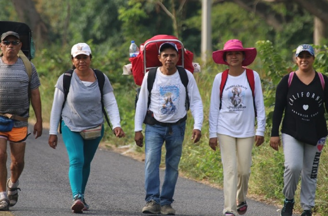 Inicia la tradicional peregrinación a Talpa de Allende, Jalisco Ruta